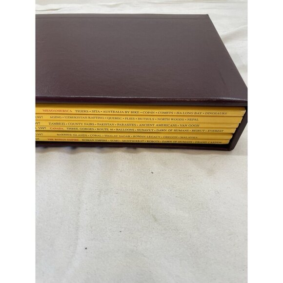 Vintage Nat Geo Lot Jul–Dec 1997 w/ Slipcover | Travel, Science, History - Picture 3 of 16